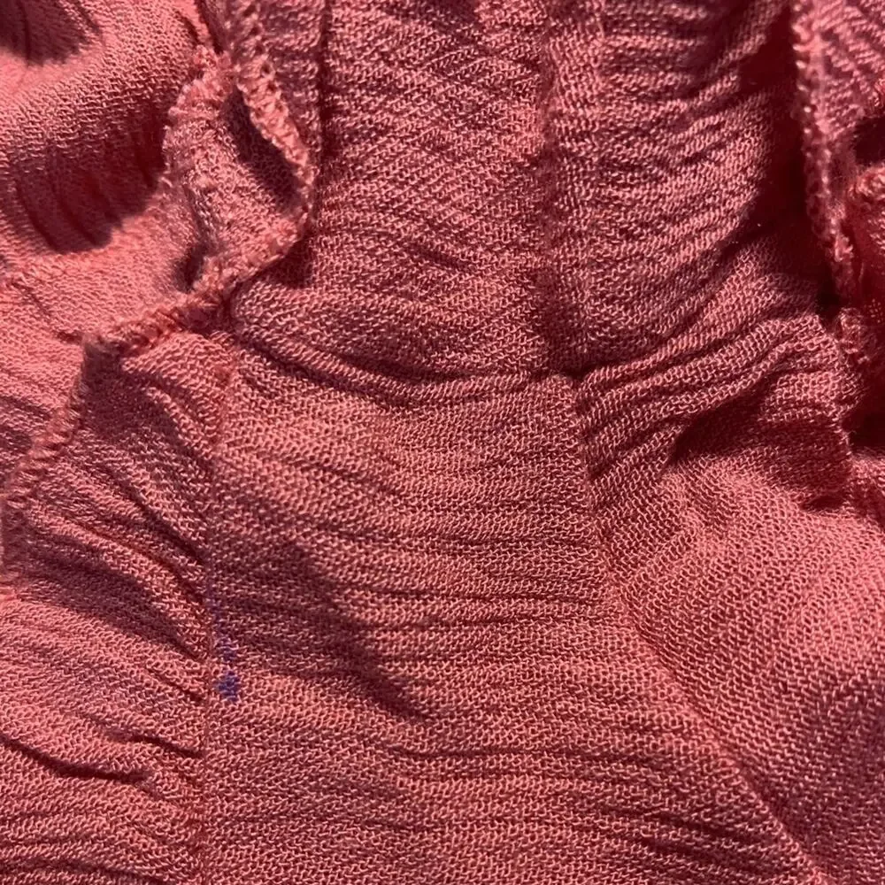 Top Shop Cold Shoulder Playsuit Pink Size Small